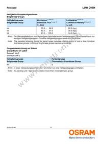 LUW C9SN-N4N6-EG-Z Datasheet Page 6