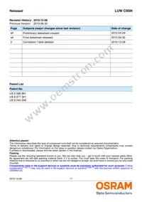 LUW C9SN-N4N6-EG-Z Datasheet Page 17