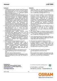 LUW C9SN-N4N6-EG-Z Datasheet Page 18