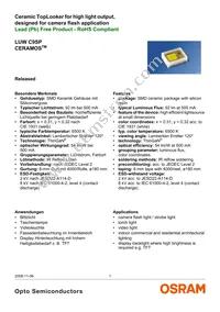 LUW C9SP-N4N6-EG-Z Datasheet Cover
