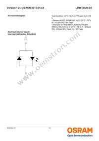 LUW CEUN.CE-8K6L-IN-1-350-R18-Z-AL Datasheet Page 13