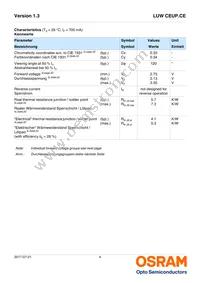 LUW CEUP.CE-5M8M-HNJN-1-700-R18-Z Datasheet Page 4