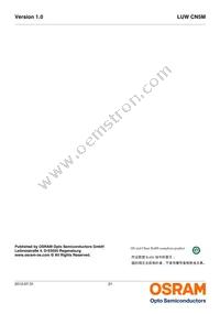 LUW CN5M-GAHA-5P7R-1-Z Datasheet Page 21