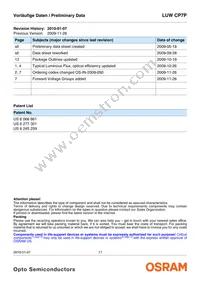 LUW CP7P-KTLP-5C8E-35-Z Datasheet Page 17