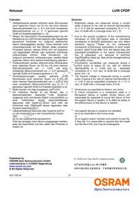 LUW CPDP-KTLP-5C8E-35 Datasheet Page 21