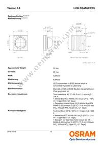 LUW CQAR-NQNS-MMMR-1-700-R18-Z-XX Datasheet Page 13