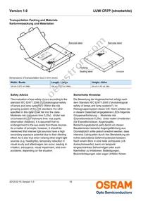 LUW CR7P-LQLS-HPJR-1 Datasheet Page 16