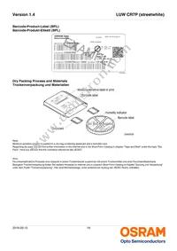 LUW CR7P-LTLU-HQJQ-L1L2-350-R18-XX Datasheet Page 19