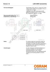 LUW CRDP-LQLS-HPJR-1-350-R18 Datasheet Page 11
