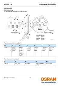 LUW CRDP-LQLS-HPJR-1-350-R18 Datasheet Page 14