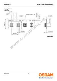 LUW CRDP-LTLU-HPHQ-L1L2-R18-XX Datasheet Page 17