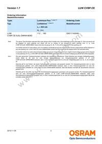 LUW CVBP.CE-8K8L-GMKM-8E8G-350-R18-Z Datasheet Page 2