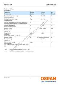 LUW CVBP.CE-8K8L-GMKM-8E8G-350-R18-Z Datasheet Page 3