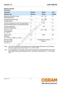 LUW CVBP.CE-8K8L-GMKM-8E8H Datasheet Page 3