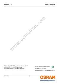 LUW CVBP.CE-8K8L-GMKM-8E8H Datasheet Page 22