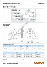 LUW F65G-KXLY-5P7R Datasheet Page 16