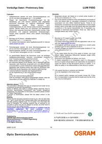 LUW F65G-KXLY-5P7R Datasheet Page 19