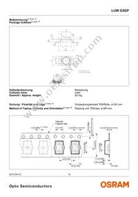 LUW G5GP-GXHY-5F8G-0-100-R18-Z Datasheet Page 12