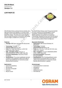 LUW H9GP.CE-KYLY-EMKM-1-350-R18-Z Datasheet Cover