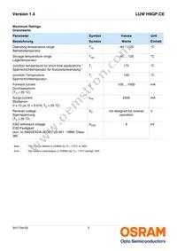 LUW H9GP.CE-KYLY-EMKM-1-350-R18-Z Datasheet Page 3