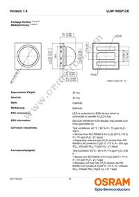 LUW H9GP.CE-KYLY-EMKM-1-350-R18-Z Datasheet Page 13