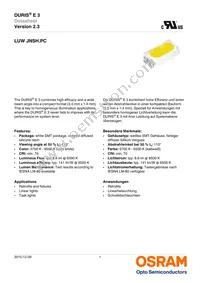 LUW JNSH.PC-CPCR-5E8G-1-20-R18 Datasheet Cover