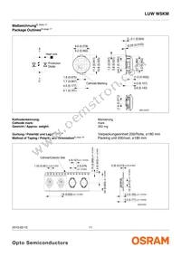 LUW W5KM-JZKZ-5P7R-Z Datasheet Page 11