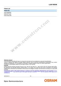 LUW W5KM-JZKZ-5P7R-Z Datasheet Page 16