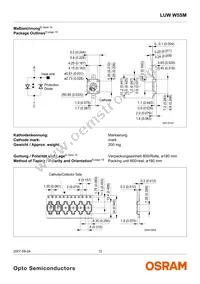 LUW W5SM-JYKY-5P7R-Z Datasheet Page 12