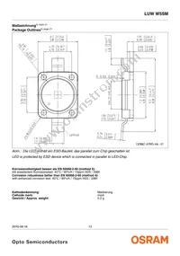 LUW W5SM-JZKZ-6P7Q-0-350-R18-Z Datasheet Page 13