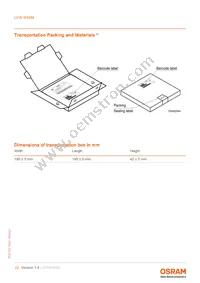 LUW W5SM-KYKZ-7P7Q-1-350-R18-Z Datasheet Page 22