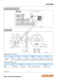 LUW W5SM-KYLX-5F8G-1-350-R18-Z-AL Datasheet Page 17