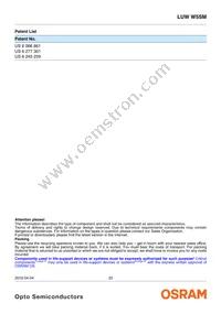 LUW W5SM-KYLX-5F8G-1-350-R18-Z-AL Datasheet Page 20