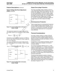 LUW025F Datasheet Page 9