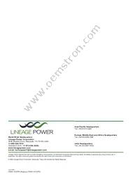 LUW025F Datasheet Page 15