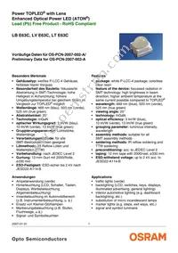 LV E63C-BBDA-35-L-Z Datasheet Cover