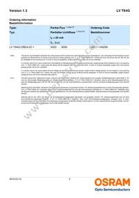 LV T64G-DAEA-25-1-20-R33-Z Datasheet Page 2