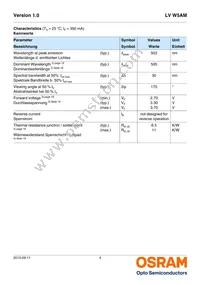 LV W5AM-JYKY-25-Z Datasheet Page 4