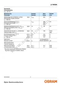 LV W5SN-KZLX-34-0-700-R18-Z-LM Datasheet Page 4