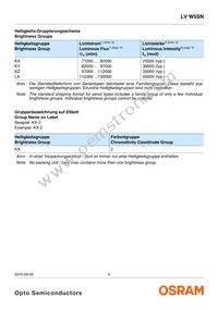 LV W5SN-KZLX-34-0-700-R18-Z-LM Datasheet Page 6