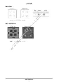 LV0111CF-TLM-H Datasheet Page 3