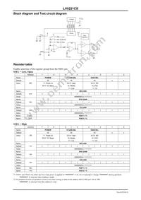 LV0221CS-TLM-H Datasheet Page 4
