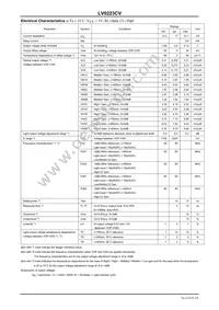 LV0223CV-TLM-H Datasheet Page 2