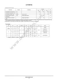 LV11961HA-AH Datasheet Page 3