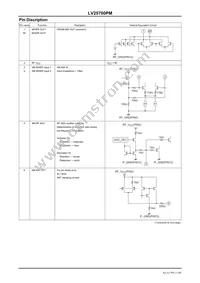 LV25700PM-TBM-E Datasheet Page 11