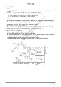 LV25700PM-TBM-E Datasheet Page 23