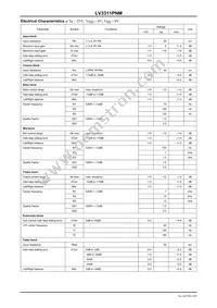 LV3311PNM-TLM-E Datasheet Page 3