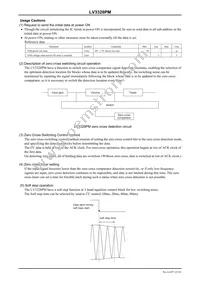 LV3328PM-TLM-E Datasheet Page 23