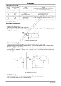 LV47011P-E Datasheet Page 4