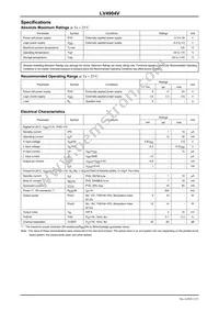 LV4904V-MPB-E Datasheet Page 2